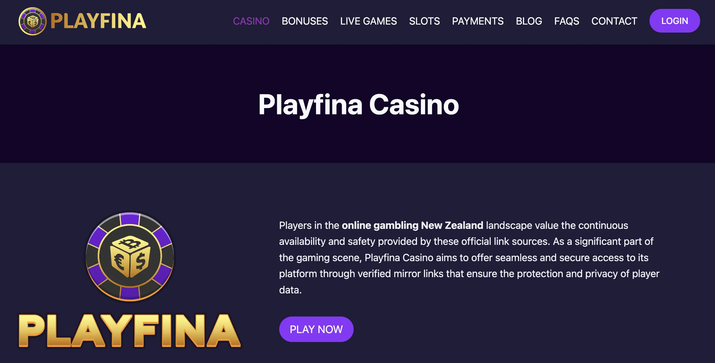 Playfina Official Website Launches New Era of Online Casino Entertainment